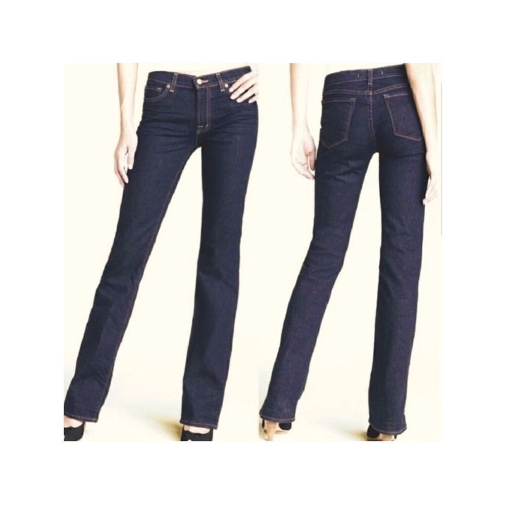 J. Brand Slim Straight Leg Dark Denim Jeans